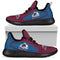 Legend React Colorado Avalanche Mesh Knit Sneakers