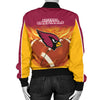 Playing Game With Arizona Cardinals Jackets Shirt For Women
