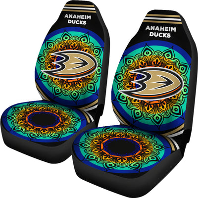 Unique Magical And Vibrant Anaheim Ducks Car Seat Covers