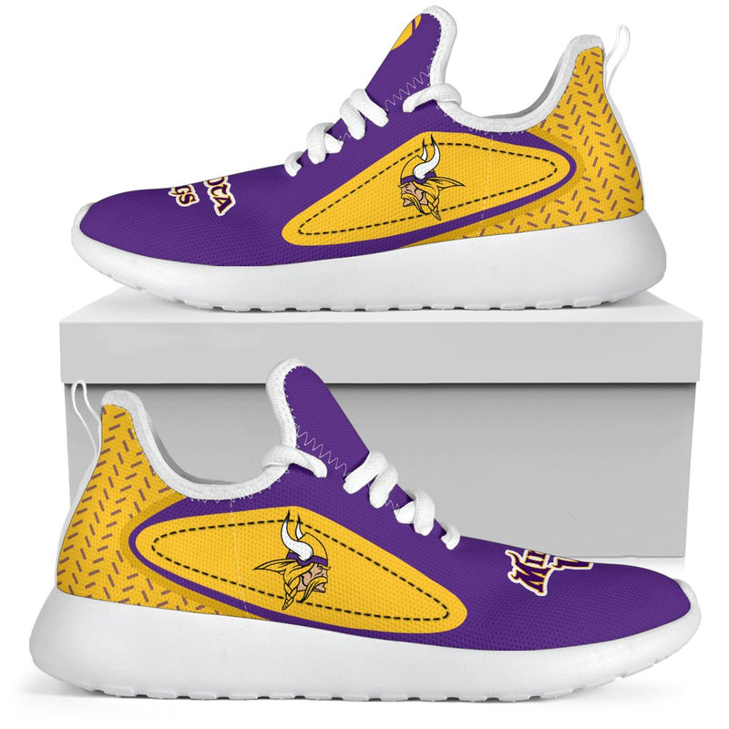 Legend React Minnesota Vikings Mesh Knit Sneakers