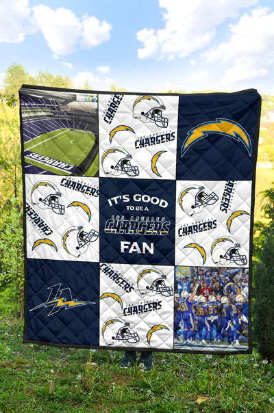 It's Good To Be A Los Angeles Chargers Fan Quilt