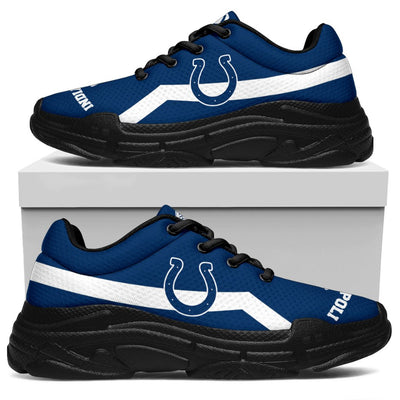 Edition Chunky Sneakers With Line Indianapolis Colts Shoes