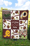 It's Good To Be A Washington Redskins Fan Quilt