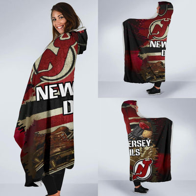 Pro Shop New Jersey Devils Home Field Advantage Hooded Blanket