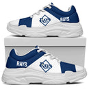 Colorful Logo Tampa Bay Rays Chunky Sneakers