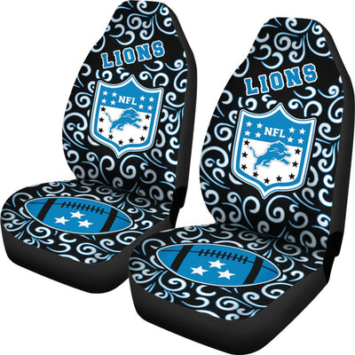 Artist SUV Detroit Lions Seat Covers Sets For Car