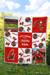 It's Good To Be A Tampa Bay Buccaneers Fan Quilt