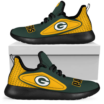 Legend React Green Bay Packers Mesh Knit Sneakers