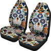 Party Skull Houston Astros Car Seat Covers