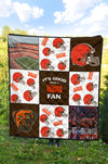 It's Good To Be A Cleveland Browns Fan Quilt