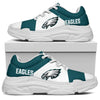 Colorful Logo Philadelphia Eagles Chunky Sneakers