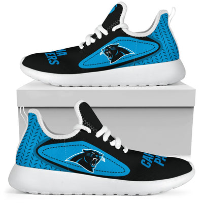 Legend React Carolina Panthers Mesh Knit Sneakers