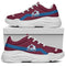 Edition Chunky Sneakers With Line Colorado Avalanche Shoes