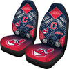 Colorful Pride Flag Cleveland Indians Car Seat Covers