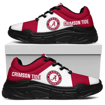 Colorful Logo Alabama Crimson Tide Chunky Sneakers