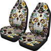 Party Skull Washington Redskins Car Seat Covers