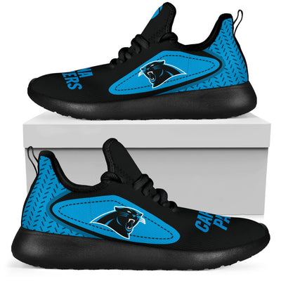 Legend React Carolina Panthers Mesh Knit Sneakers