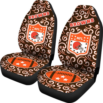 Artist SUV Cleveland Browns Seat Covers Sets For Car