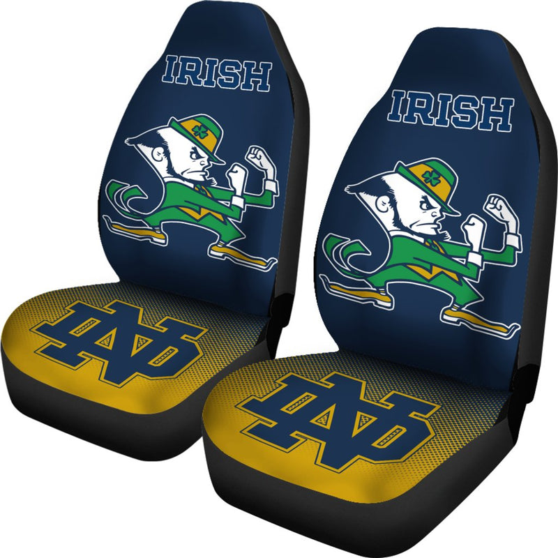 New Fashion Fantastic Notre Dame Fighting Irish Car Seat Covers