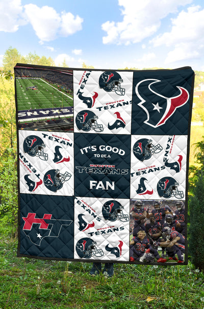 It's Good To Be A Houston Texans Fan Quilt