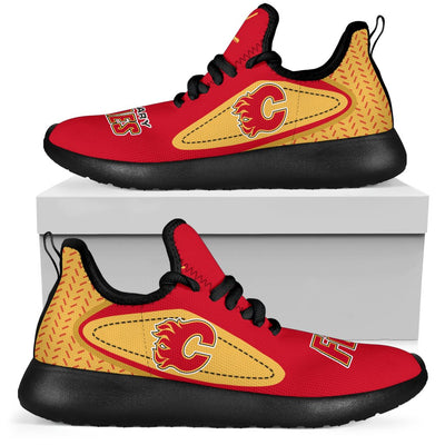 Legend React Calgary Flames Mesh Knit Sneakers
