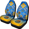 Colorful Pride Flag UCLA Bruins Car Seat Covers