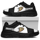 Colorful Logo Anaheim Ducks Chunky Sneakers