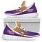 New Style Top Logo Minnesota Vikings Mesh Knit Sneakers