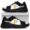 Colorful Logo Pittsburgh Pirates Chunky Sneakers