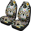 Party Skull Pittsburgh Steelers Car Seat Covers