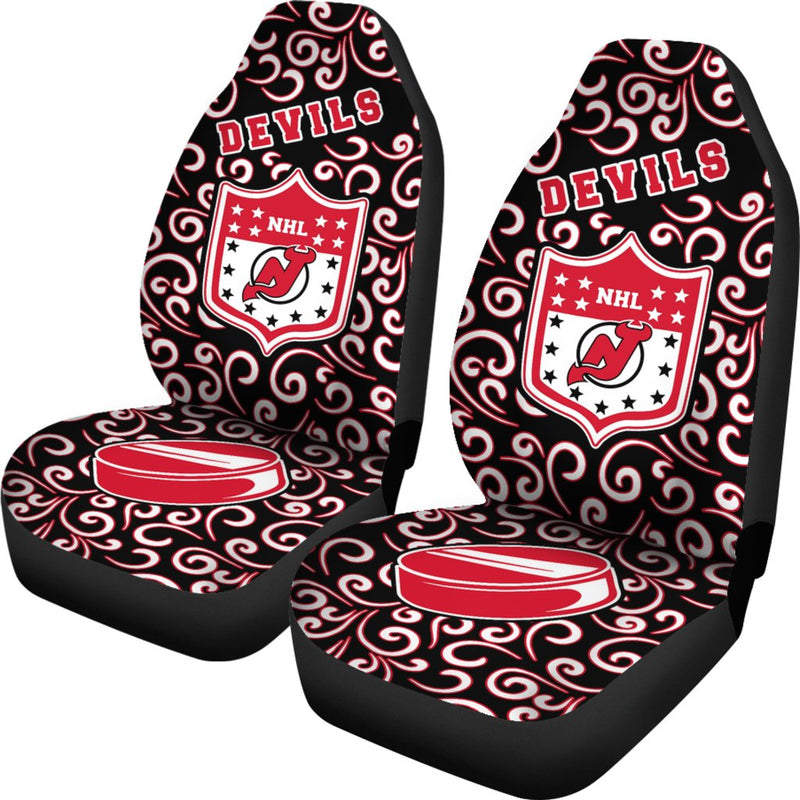 Artist SUV New Jersey Devils Seat Covers Sets For Car