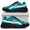 Edition Chunky Sneakers With Line Miami Dolphins Shoes