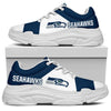 Colorful Logo Seattle Seahawks Chunky Sneakers