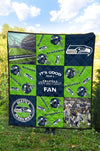 It's Good To Be A Seattle Seahawks Fan Quilt