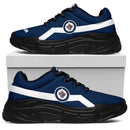Edition Chunky Sneakers With Line Winnipeg Jets Shoes
