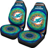 Unique Magical And Vibrant Miami Dolphins Car Seat Covers