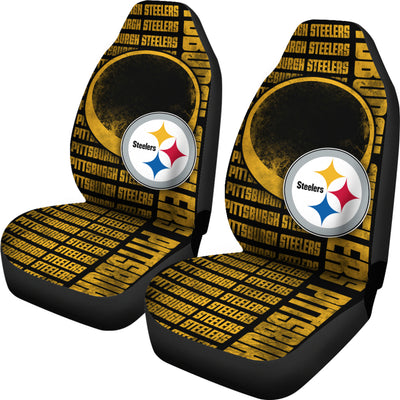 Gorgeous The Victory Pittsburgh Steelers Car Seat Covers