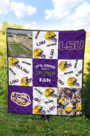 It's Good To Be A LSU Tigers Fan Quilt