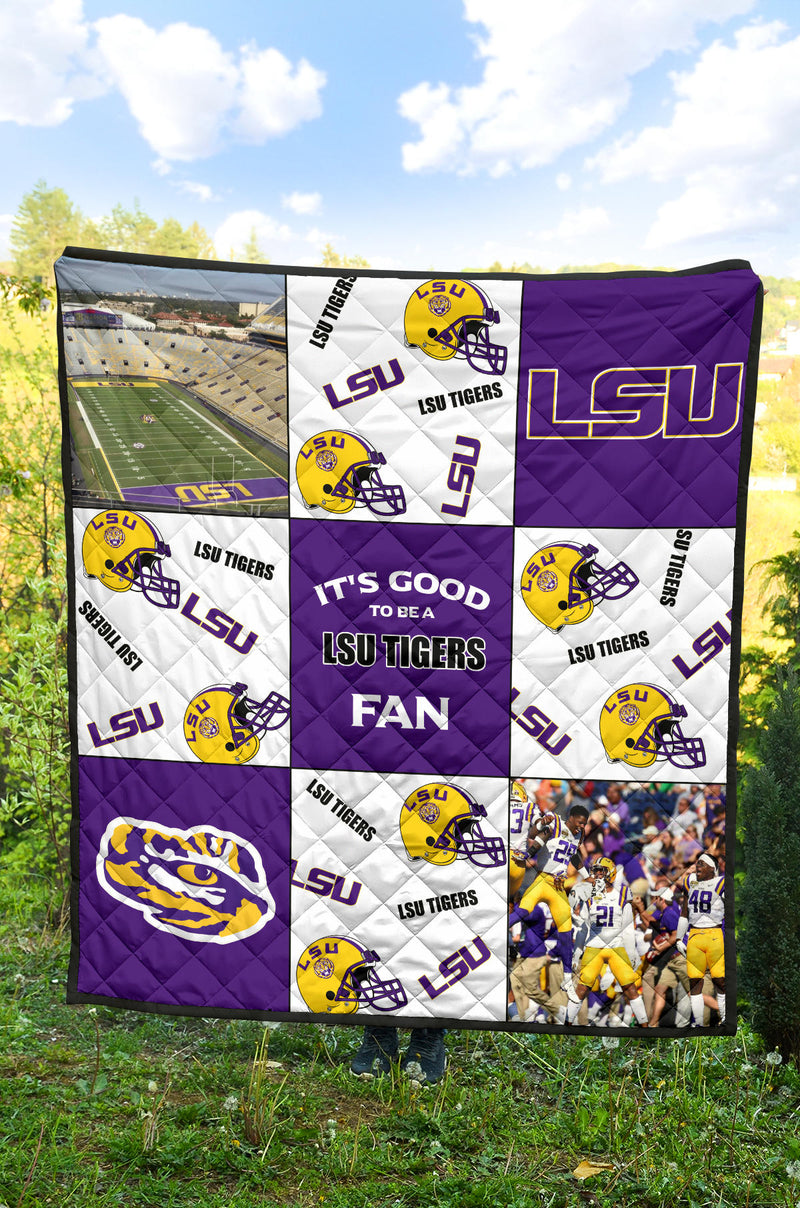 It's Good To Be A LSU Tigers Fan Quilt