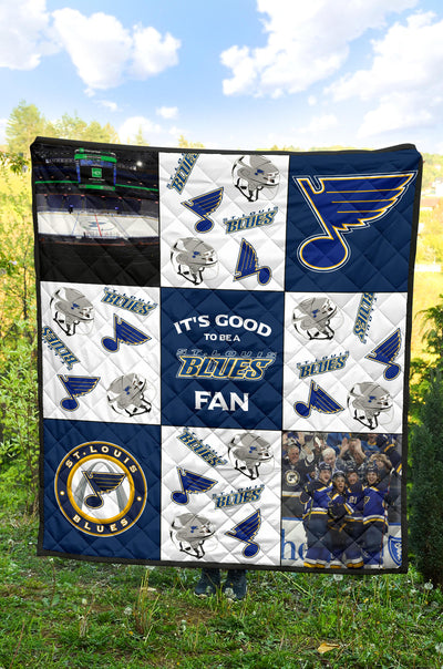 It's Good To Be A St. Louis Blues Fan Quilt