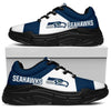 Colorful Logo Seattle Seahawks Chunky Sneakers