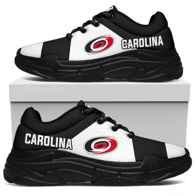 Colorful Logo Carolina Hurricanes Chunky Sneakers