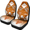 Colorful Pride Flag Texas Longhorns Car Seat Covers