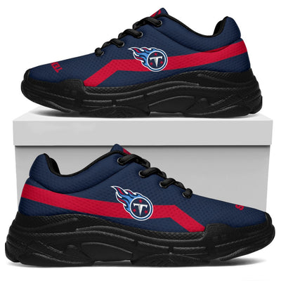 Edition Chunky Sneakers With Line Tennessee Titans Shoes