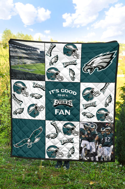 It's Good To Be A Philadelphia Eagles Fan Quilt