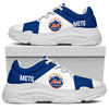 Colorful Logo New York Mets Chunky Sneakers