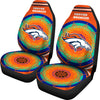 Unique Magical And Vibrant Denver Broncos Car Seat Covers