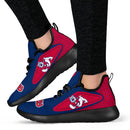 Legend React Fresno State Bulldogs Mesh Knit Sneakers