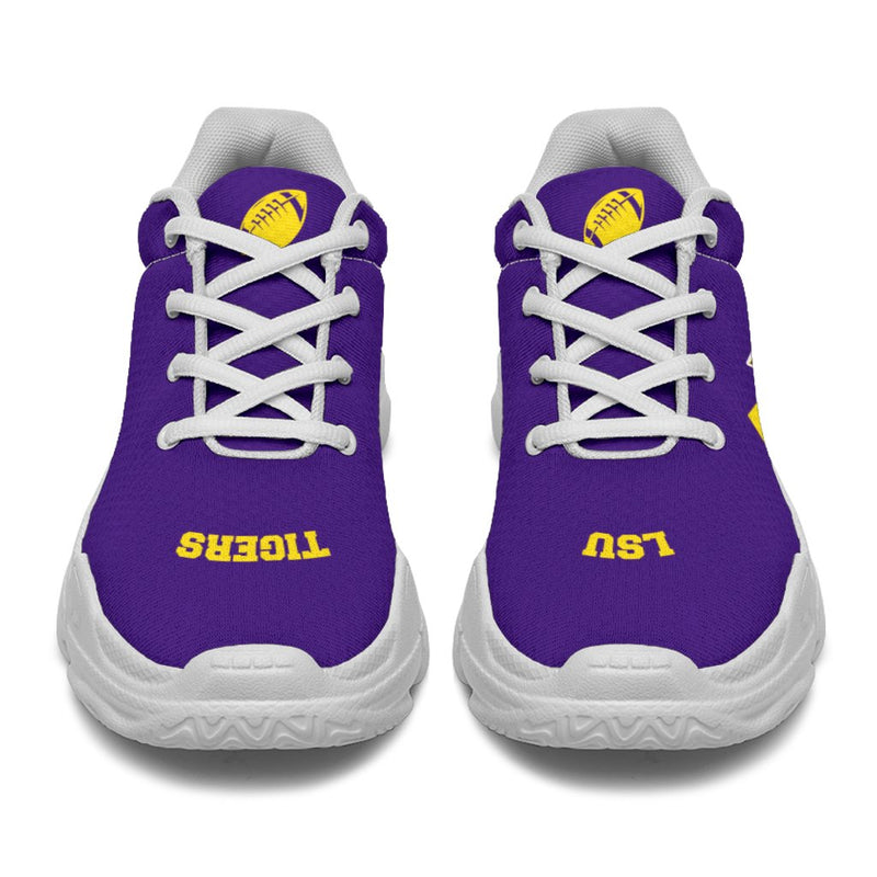 Edition Chunky Sneakers With Line LSU Tigers Shoes