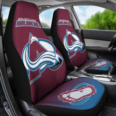 New Fashion Fantastic Colorado Avalanche Car Seat Covers